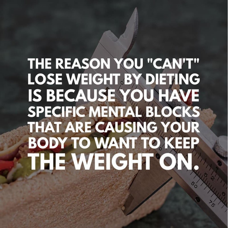 mental blocks that keep the weight on